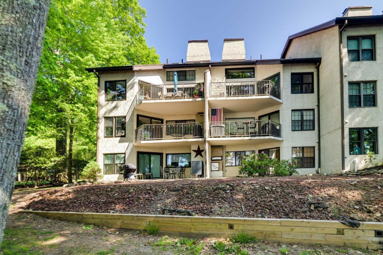 Lakefront Condo With Pool Access-1Min To Big Boulder! Lake Harmony Luaran gambar